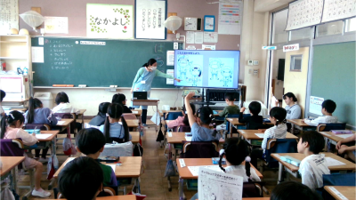 1年２組_学活_上田尚生_写真等_2